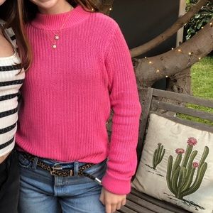 Pink Knit Sweater
